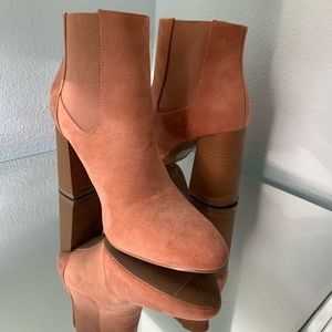 Crimson Peach Booties